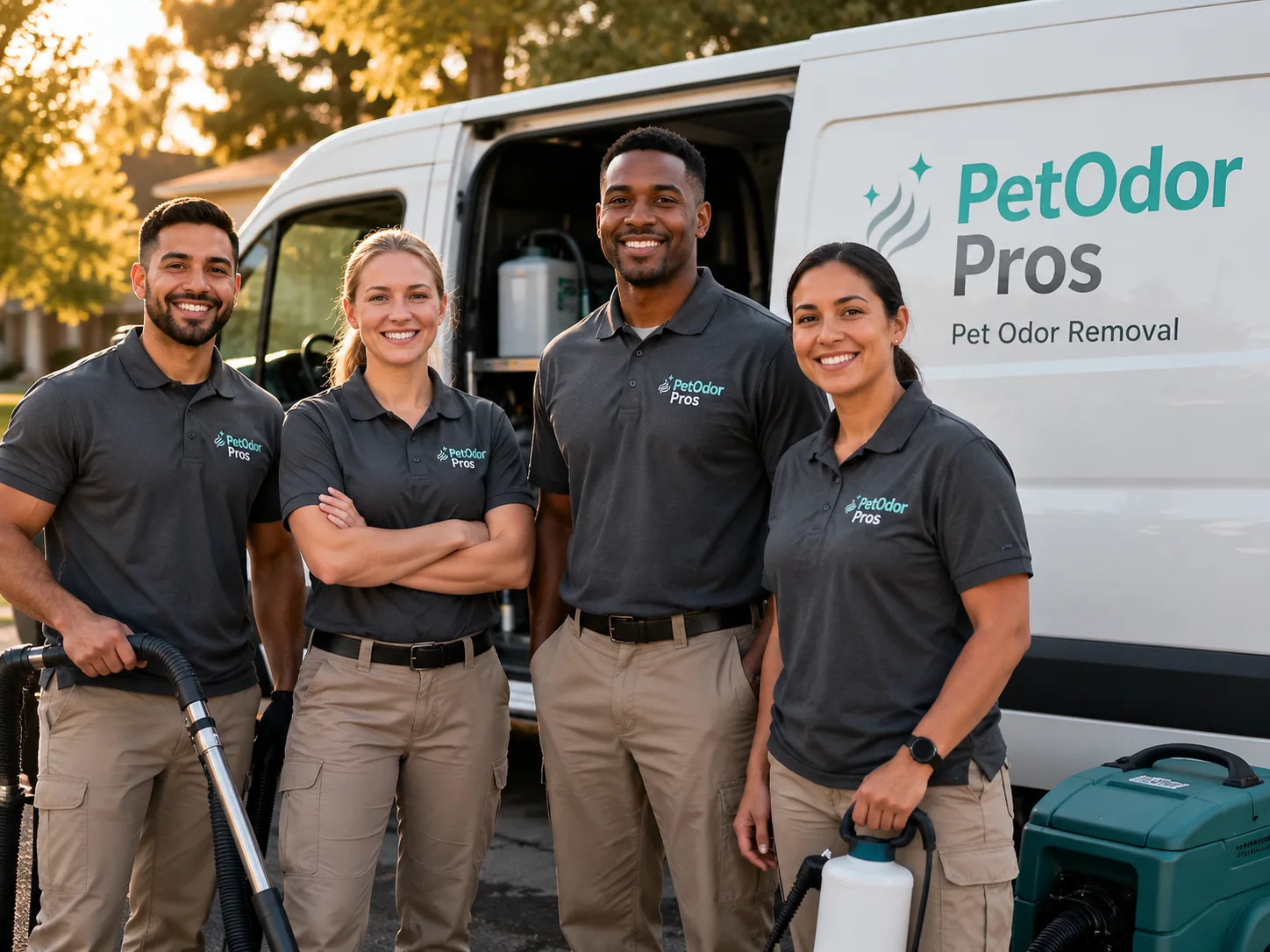 Pet Odor Removal team serving Etna, CA